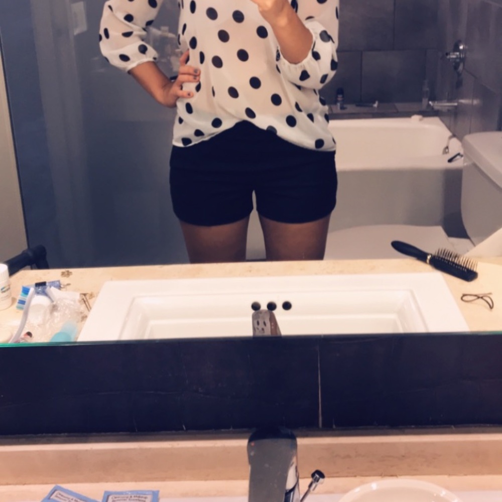 Black Dressy Shorts